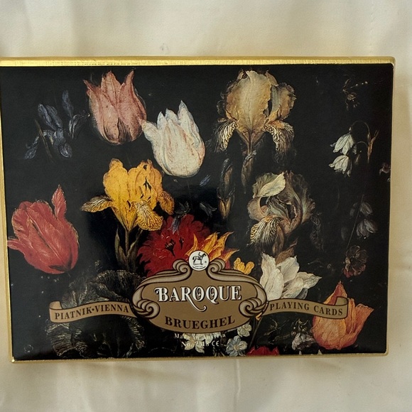 Piatnik Vienna Baroque Brueghel Other - Set of Piatnik Vienna Baroque Brueghel playing cards